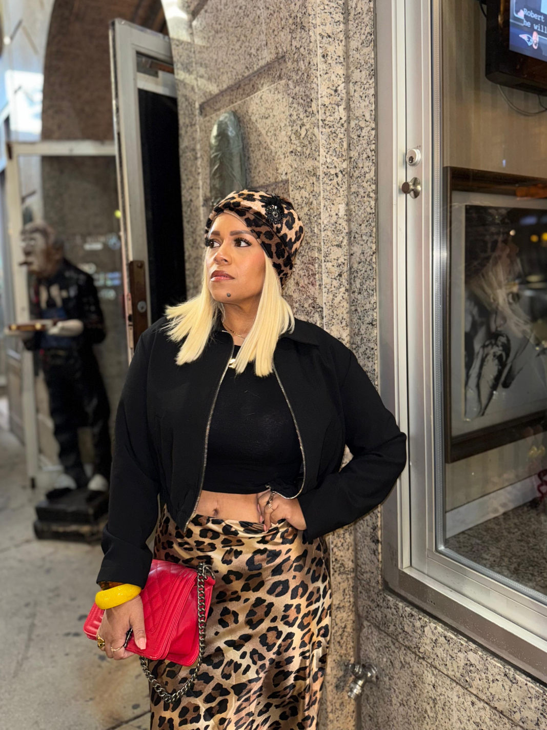 Leopard Luxe Turban