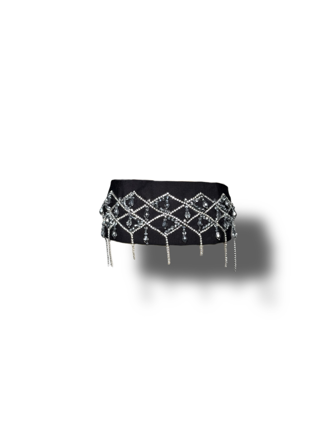 Elegant Crystal Drape Headband