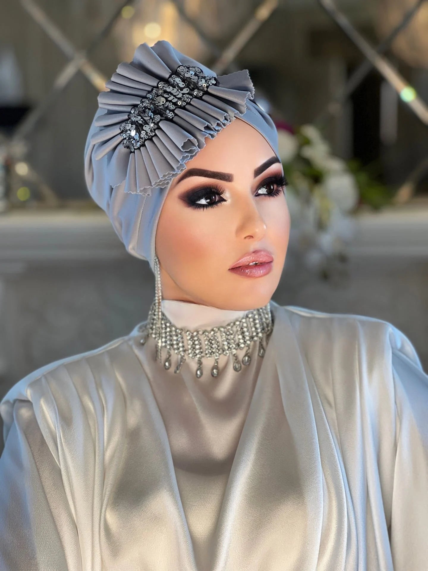 Sequin Flair Turban